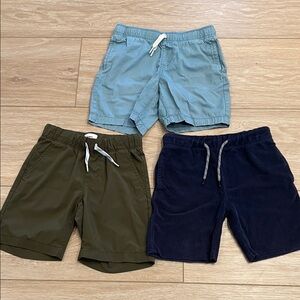 Boys shorts lot, size 5, Old Navy Kids Pull-On Shorts: Blue, Olive & Navy
